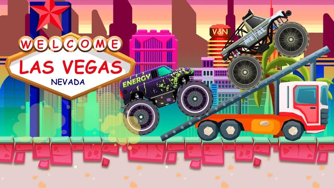 Monster Truck Vlad & Niki mod apk screenshot 5