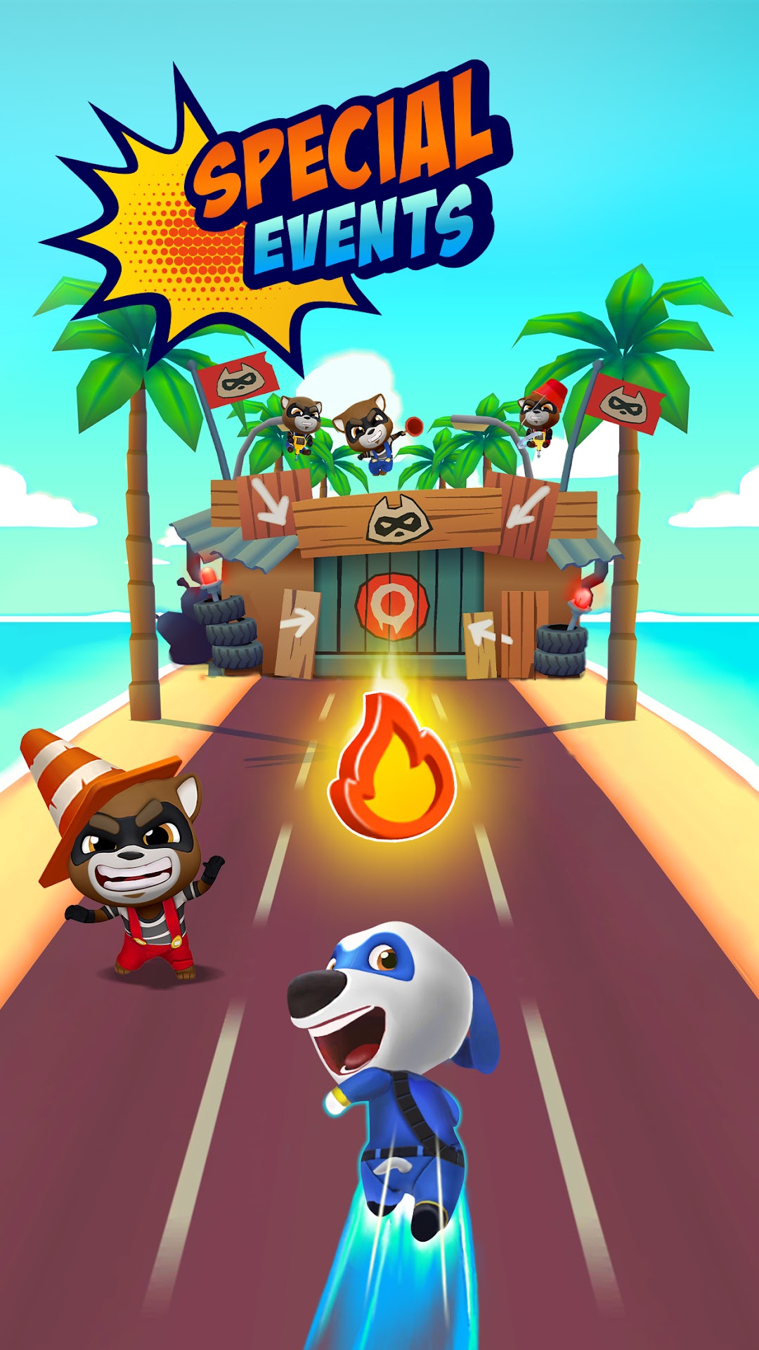 Talking Tom: Hero Dash Run mod apk screenshot 4