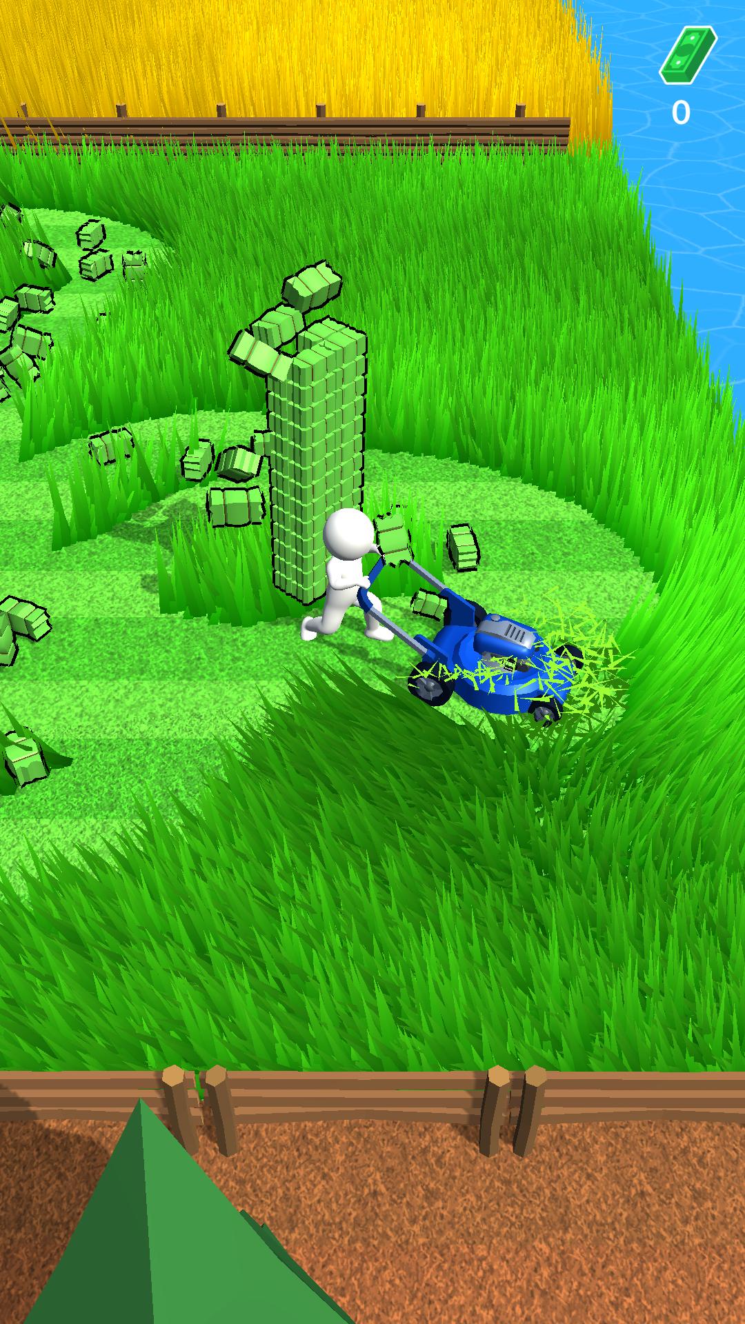 Stone Grass: Mowing Simulator mod apk screenshot 2