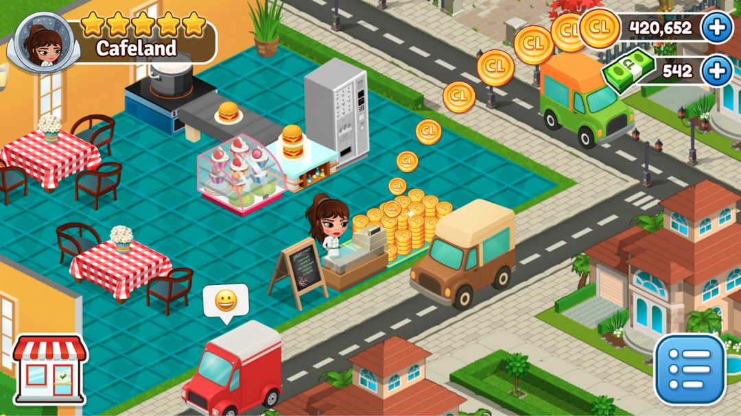 Cafeland - Restaurant Cooking mod apk screenshot 3