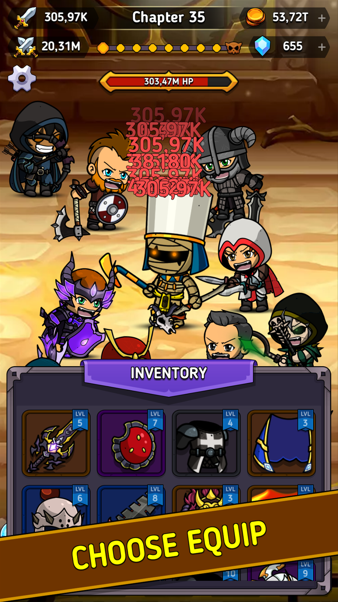 Tap Hero Clicker: Idle RPG mod apk screenshot 5