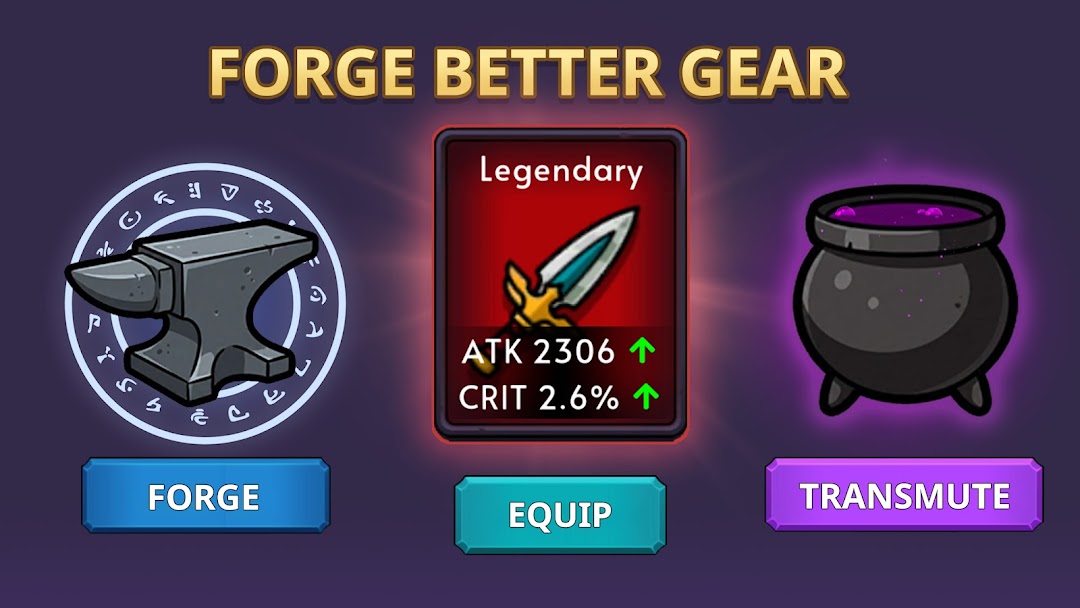 Knight Hero Adventure idle RPG mod apk screenshot 4