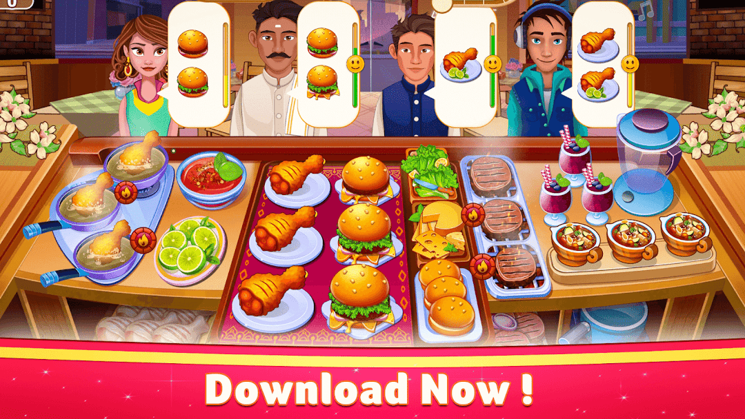 Indian Cooking Star: Chef Game mod apk screenshot 3