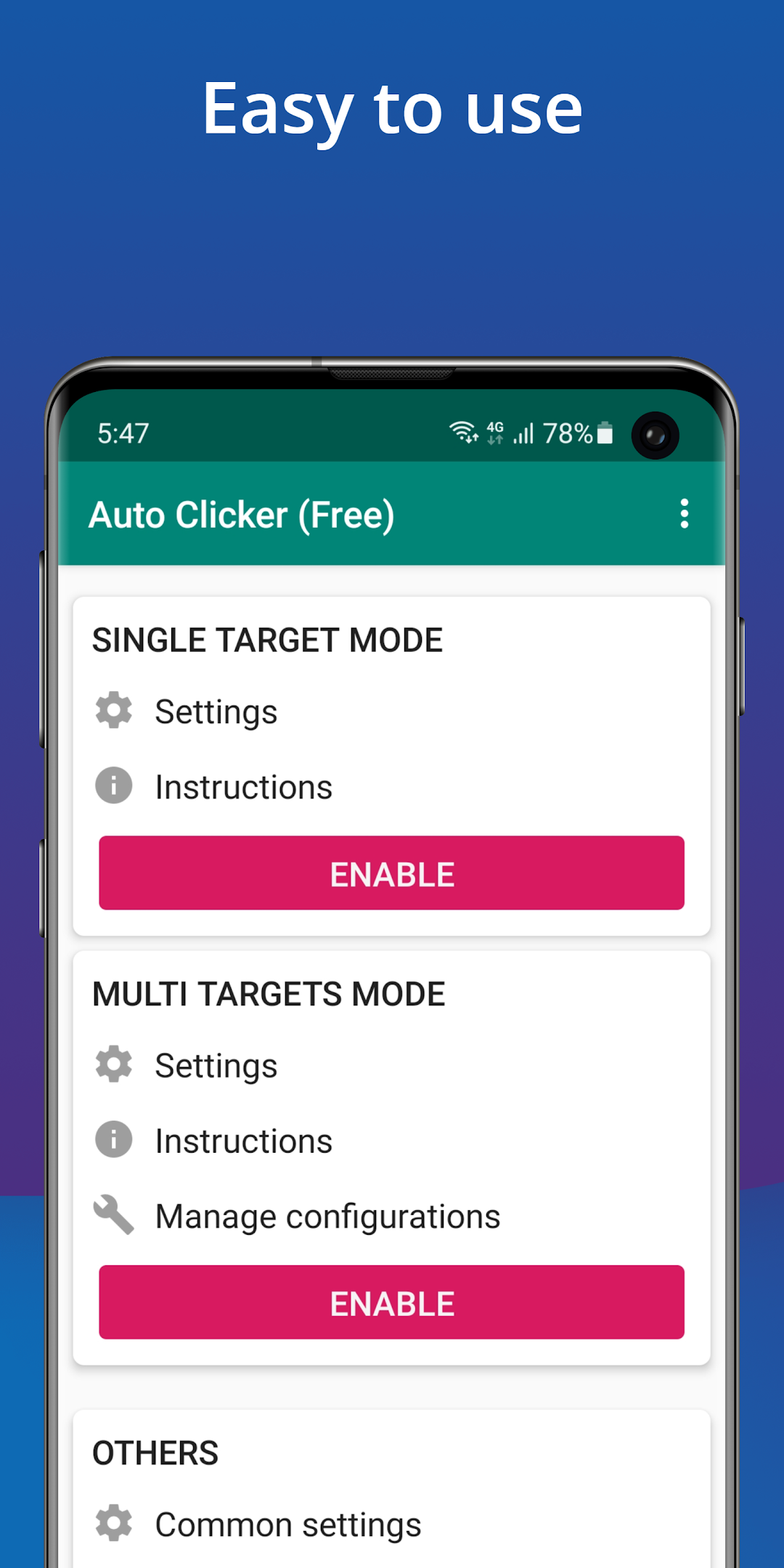 Auto Clicker - Automatic tap mod apk screenshot 1