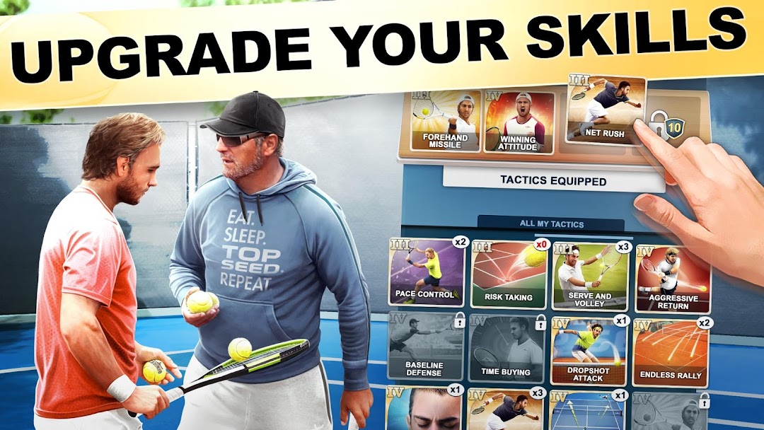 TOP SEED Tennis Manager 2026 mod apk screenshot 2