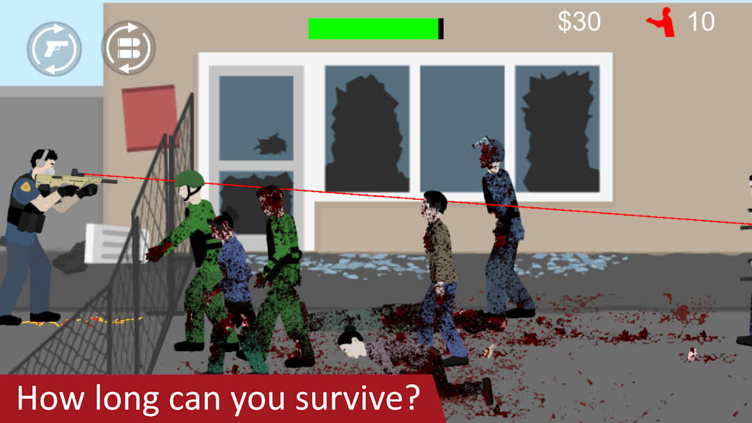Flat Zombies: Defense&Cleanup mod apk screenshot 5