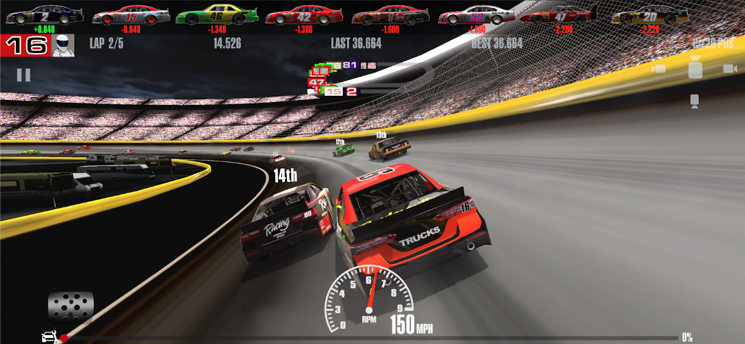 Stock Car Racing mod apk screenshot 1