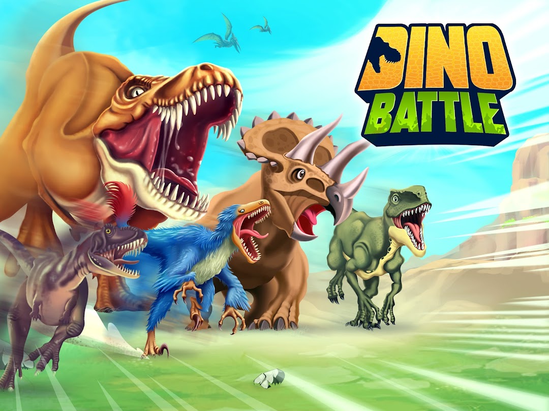 Dino Battle mod apk screenshot 1