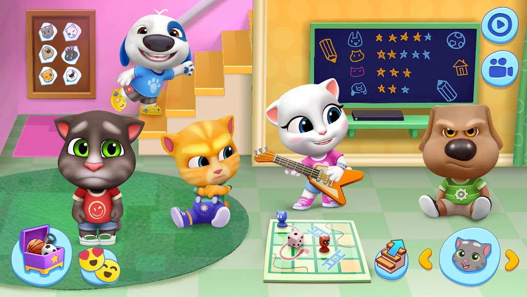 My Talking Tom Friends mod apk screenshot 3