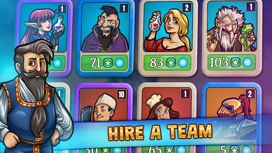 Hero Park: Shops & Dungeons mod apk screenshot 4