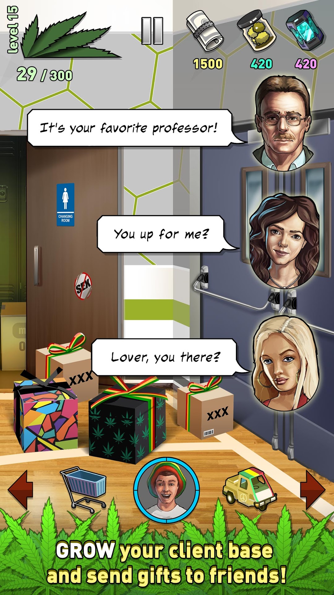 Weed Firm 2: Bud Farm Tycoon mod apk screenshot 5