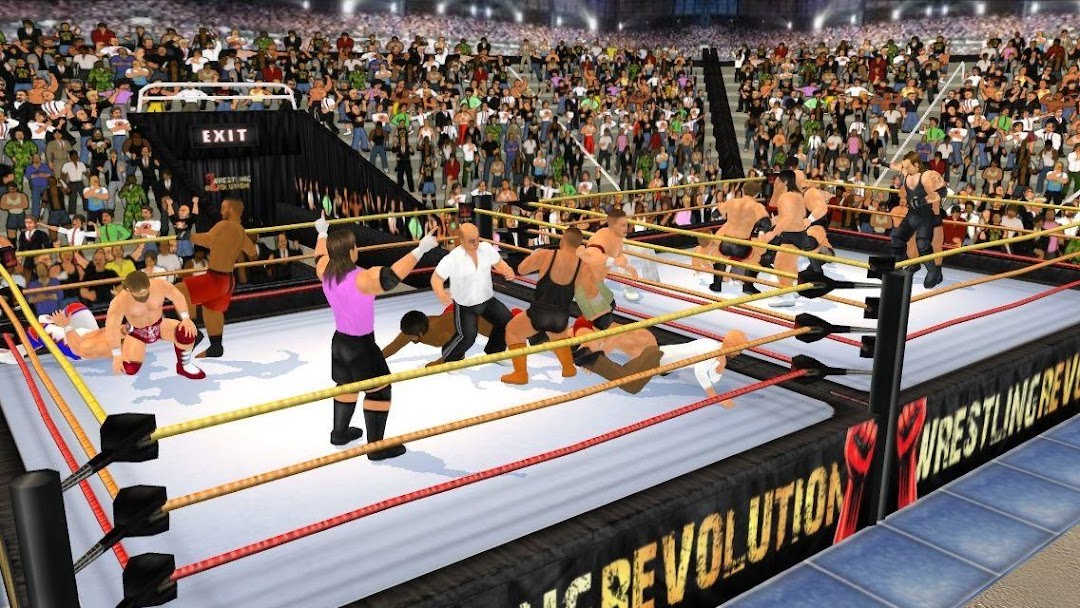 Wrestling Revolution 3D mod apk screenshot 5