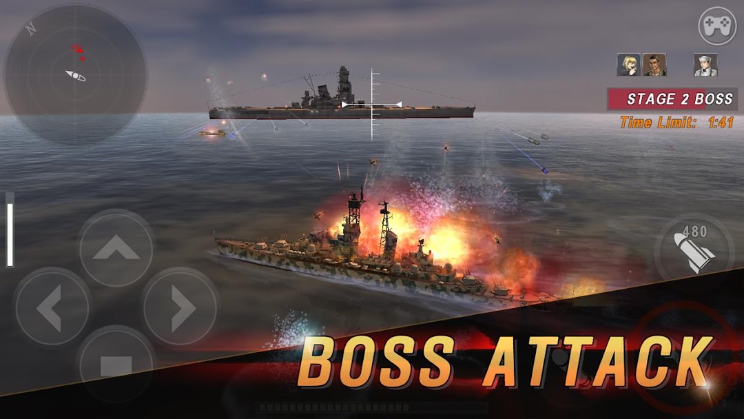 WARSHIP BATTLE:3D World War II mod apk screenshot 5
