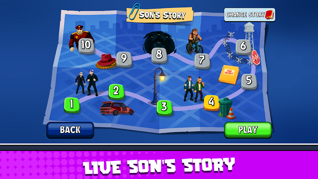 City Fighter vs Street Gang mod apk screenshot 1