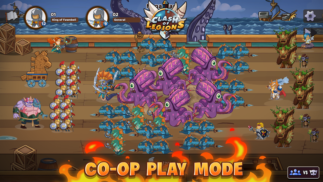Clash of Legions mod apk screenshot 2