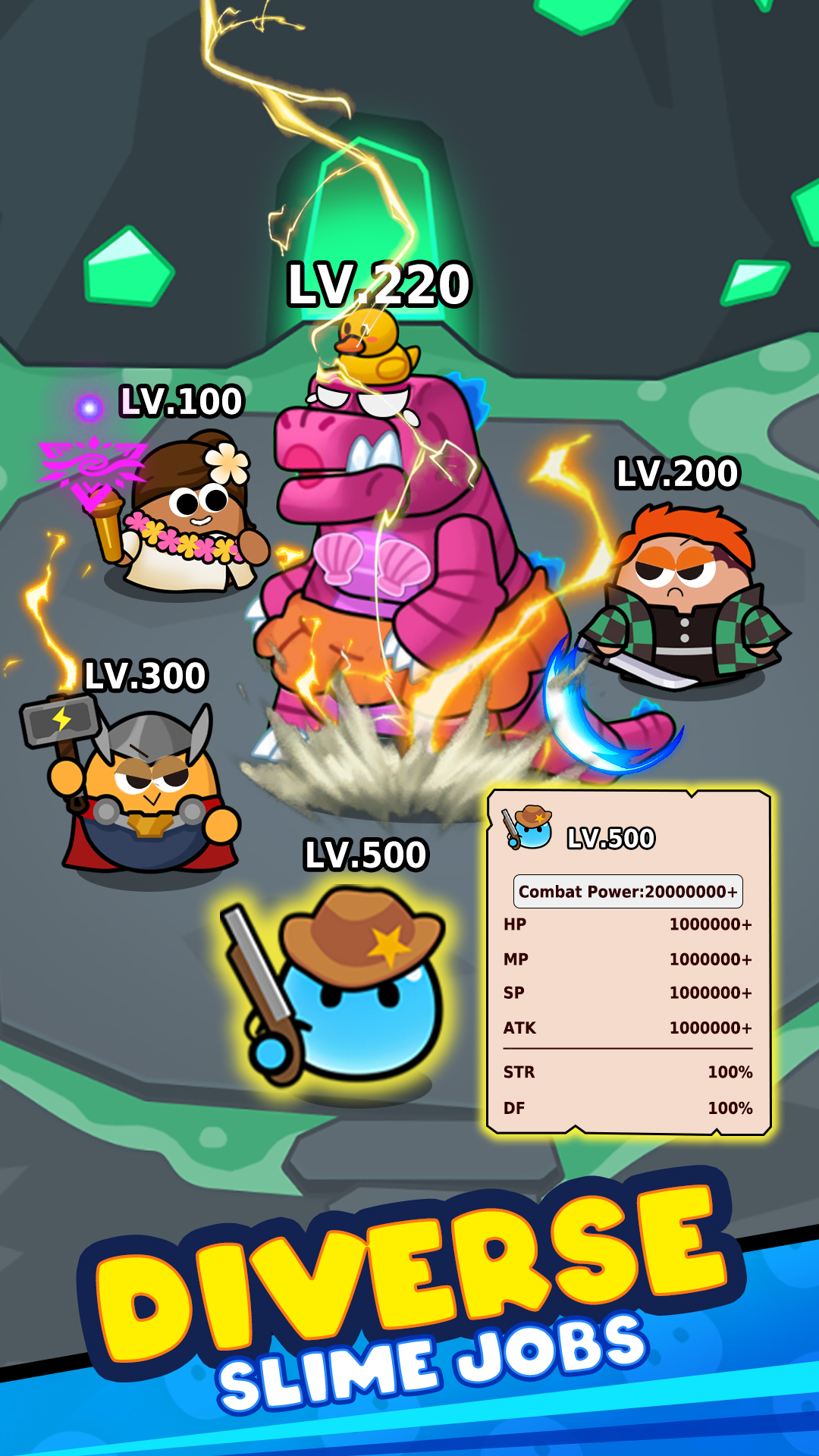 Slime Village mod apk screenshot 2