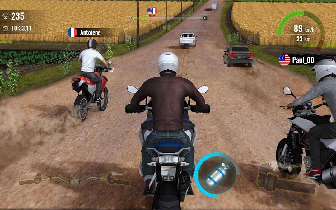 Moto Traffic Race 2 mod apk screenshot 2