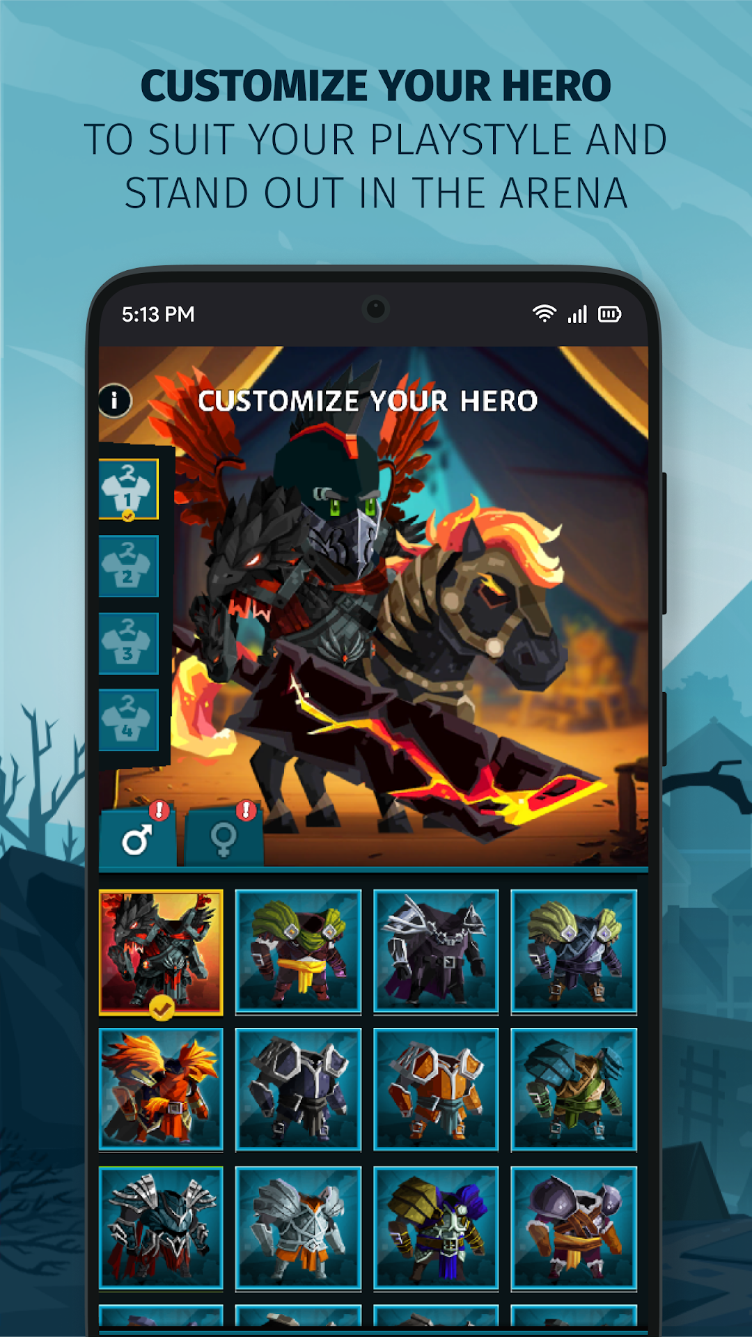 Slash & Roll: Dice Heroes mod apk screenshot 4
