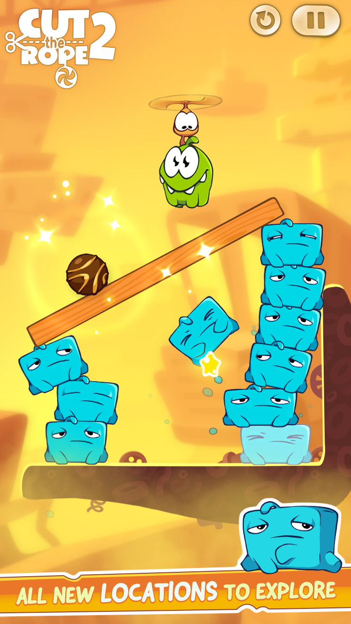 Cut the Rope 2 mod apk screenshot 5