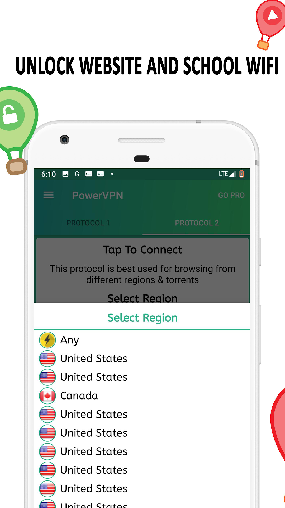 Power VPN : Fast & Secure VPN mod apk screenshot 5