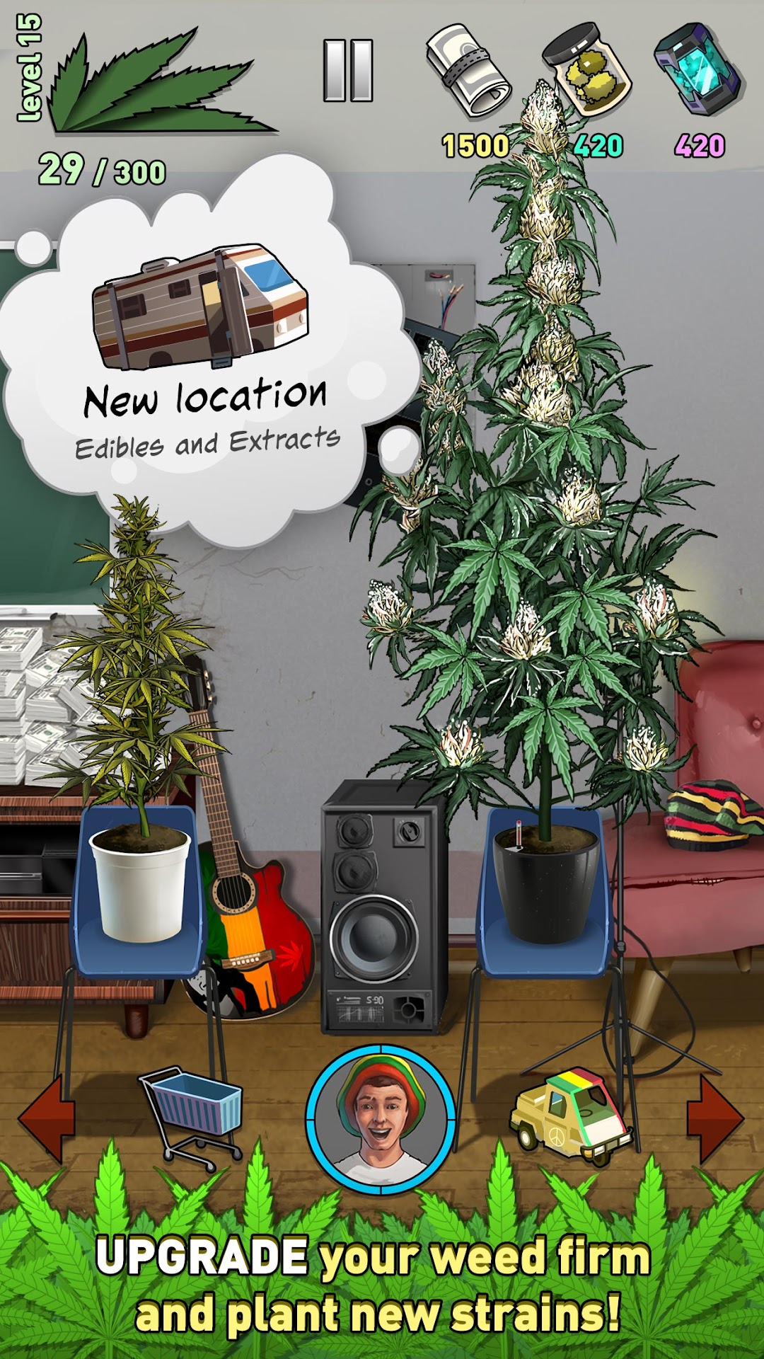 Weed Firm 2: Bud Farm Tycoon mod apk screenshot 3