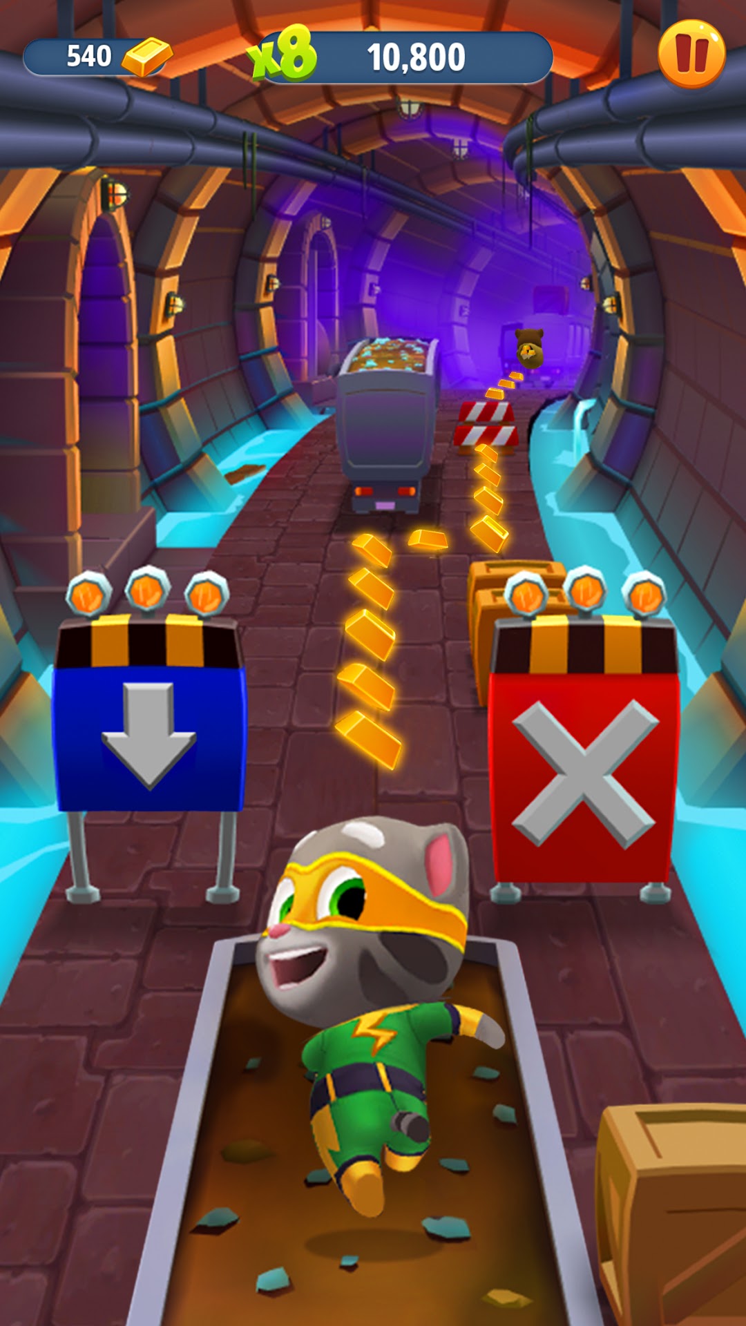 Talking Tom Gold Run mod apk screenshot 5