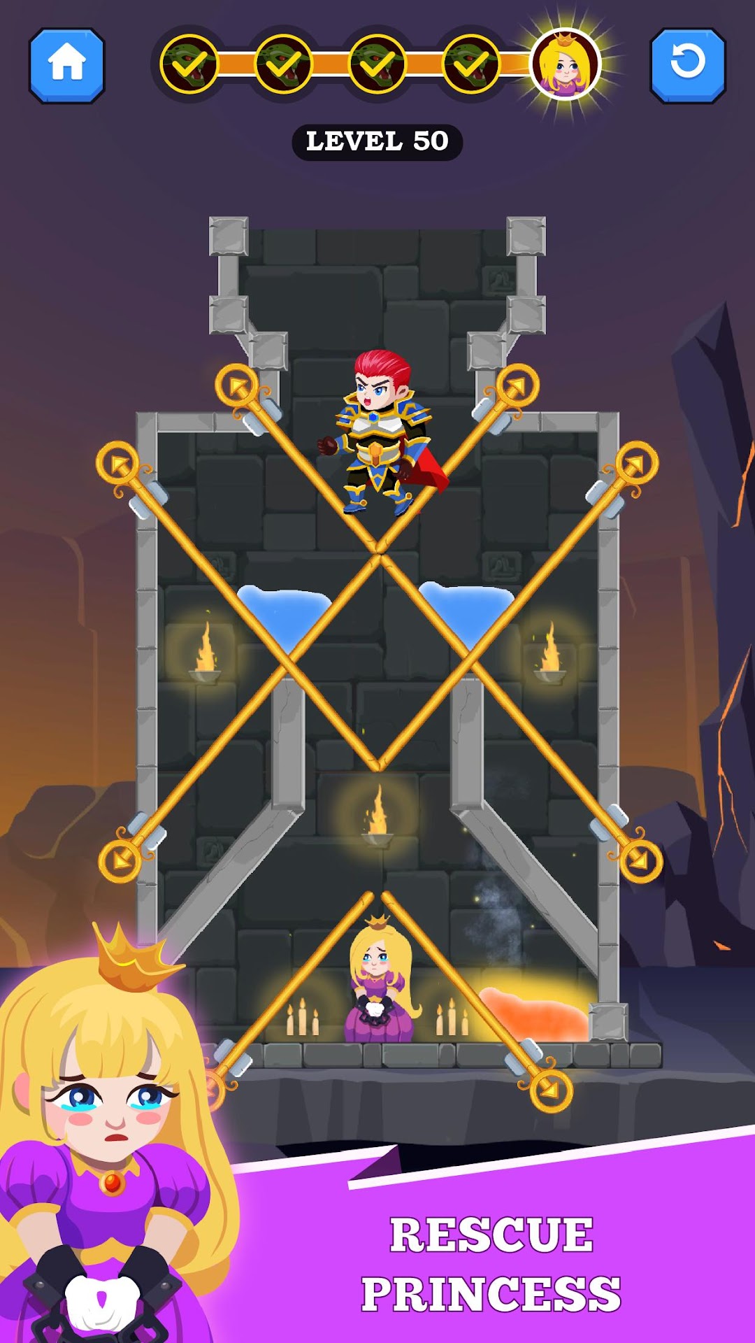 Hero Rescue mod apk screenshot 3
