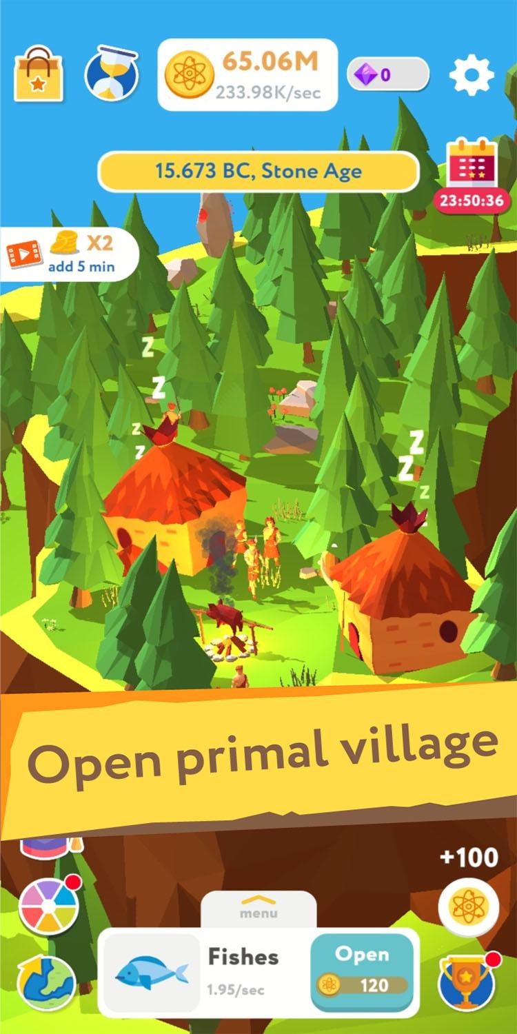 Evolution Idle Tycoon Clicker mod apk screenshot 2