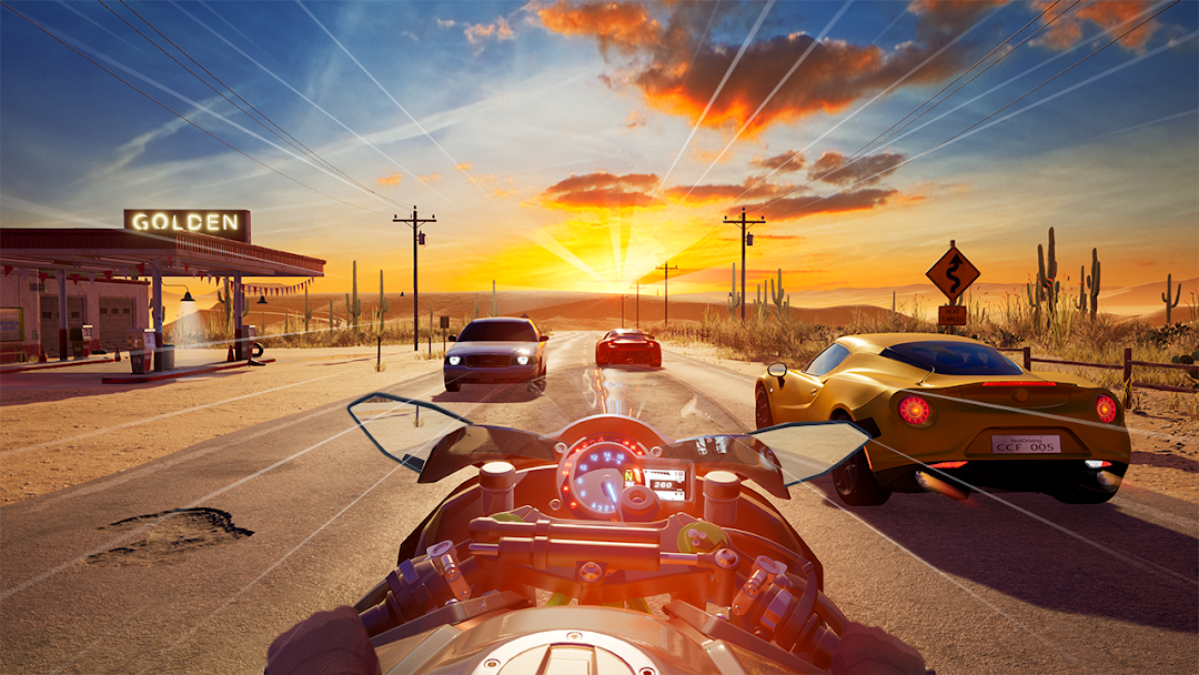 Speed Moto Dash:Real Simulator mod apk screenshot 4