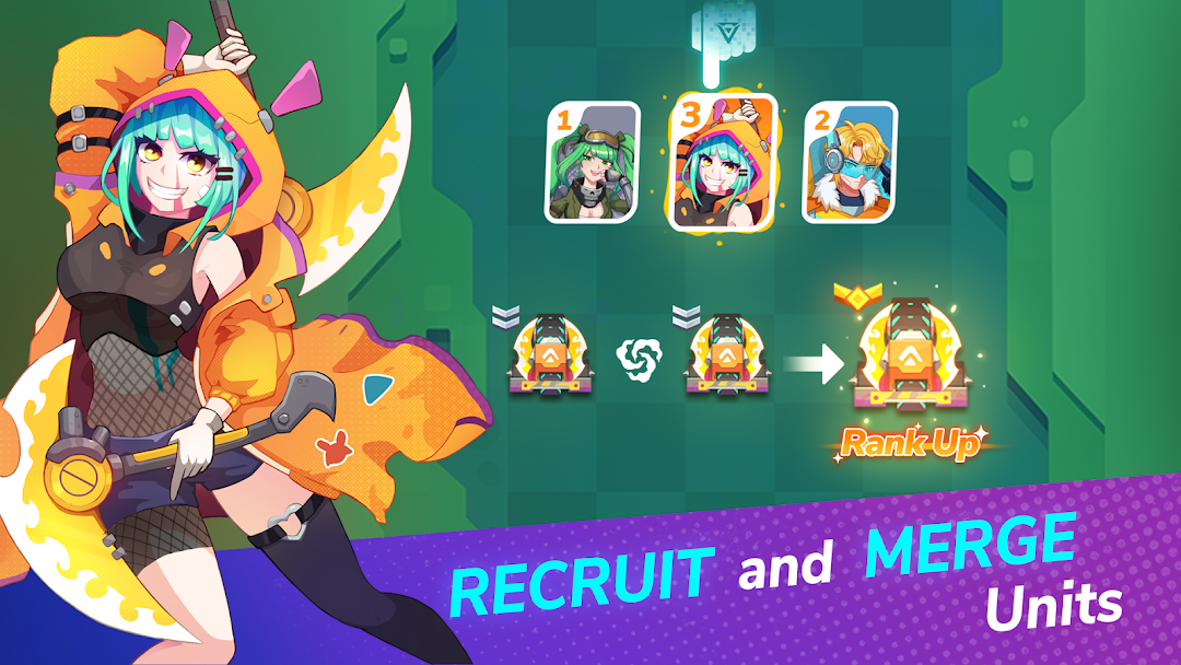 Merge Adventure: Auto Tank War mod apk screenshot 3