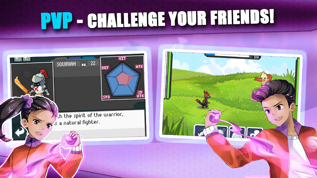 EvoCreo - Pocket Monster Game mod apk screenshot 5