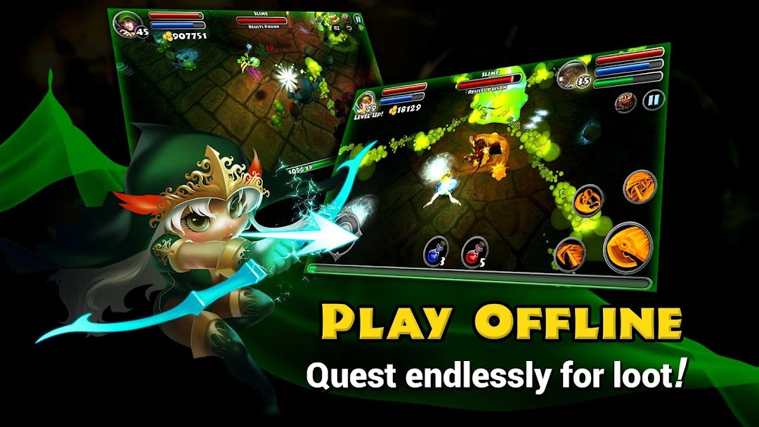 Dungeon Quest mod apk screenshot 2