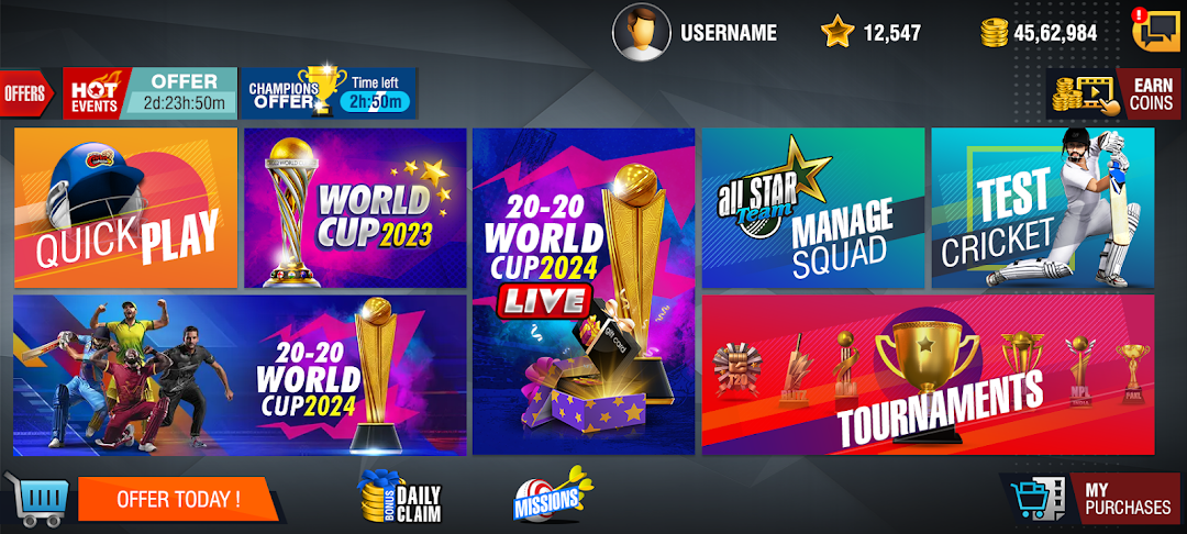 World Cricket Championship 2 mod apk screenshot 3