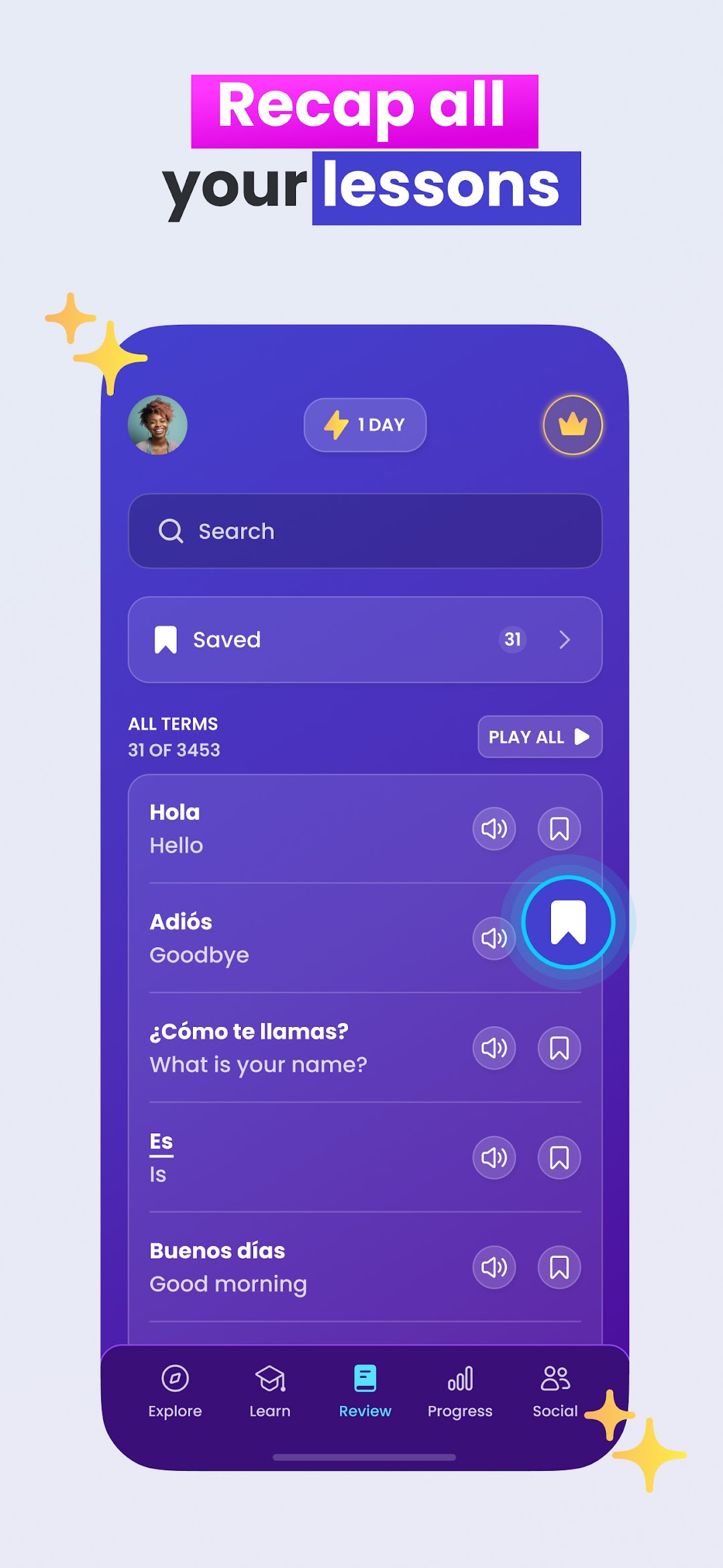Mondly: Learn 41 Languages mod apk screenshot 4