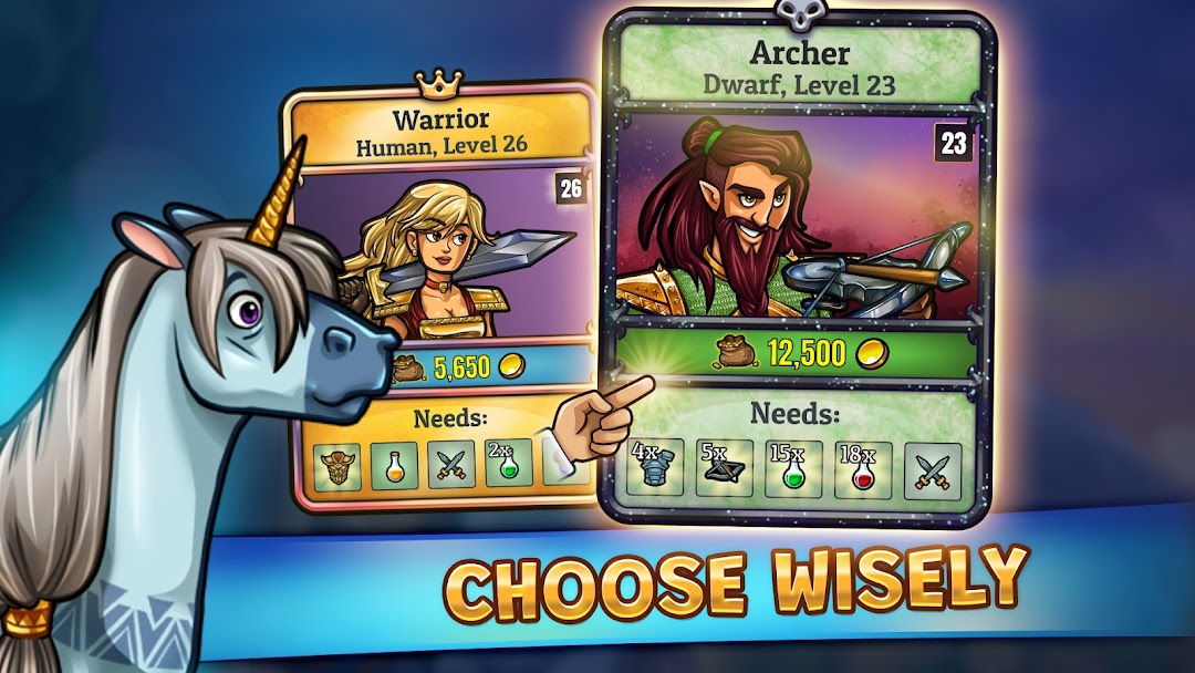 Hero Park: Shops & Dungeons mod apk screenshot 2