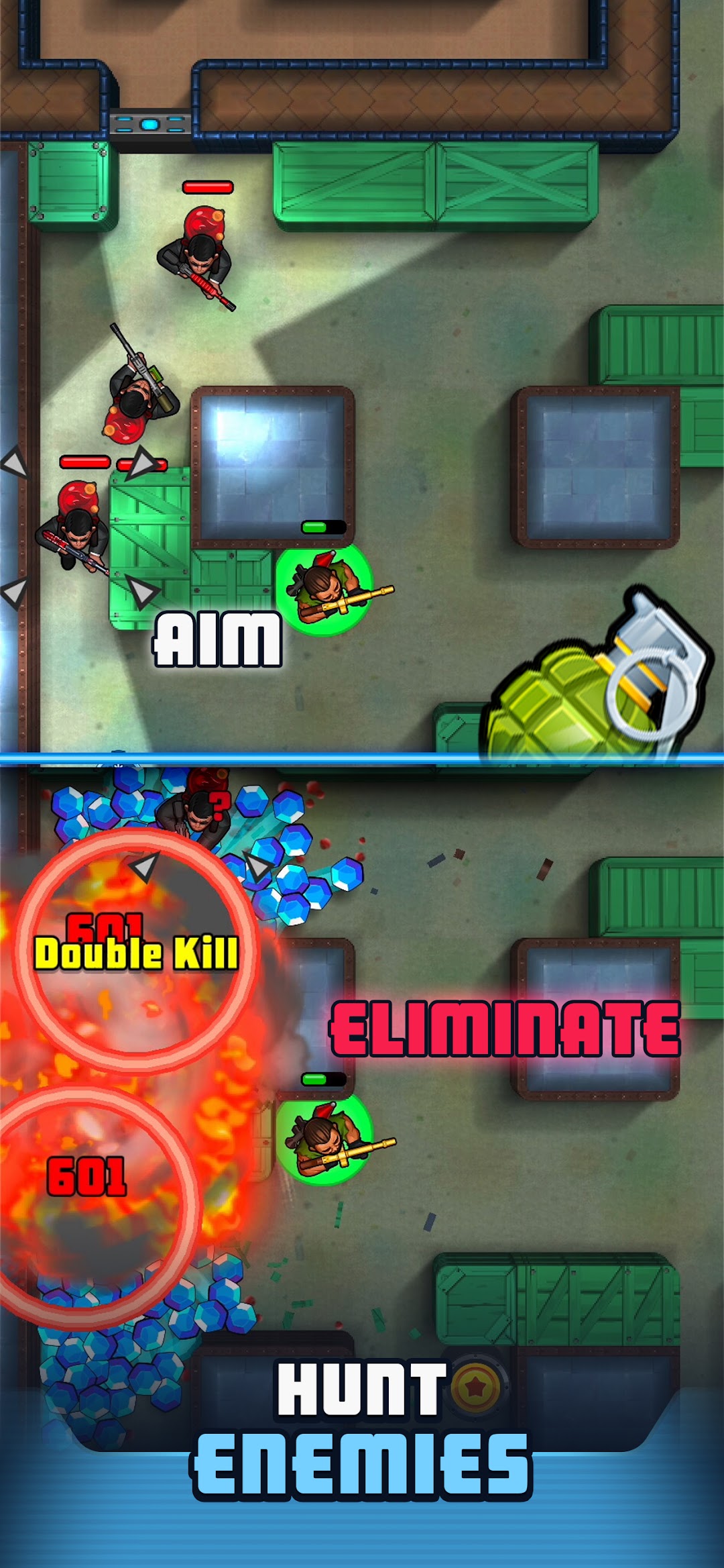 Hunter Strike mod apk screenshot 1