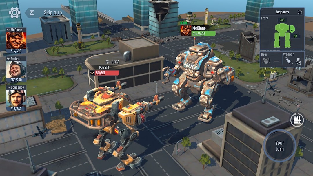 Concern: Mech Robot Fighting mod apk screenshot 1