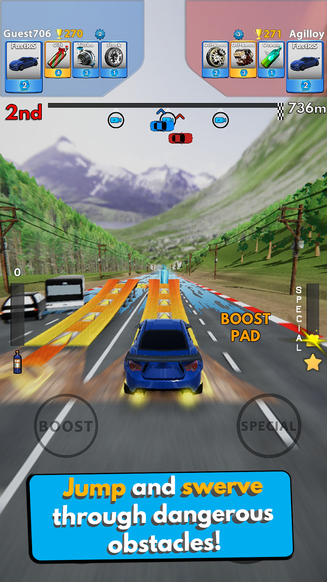 Racing Clash mod apk screenshot 2