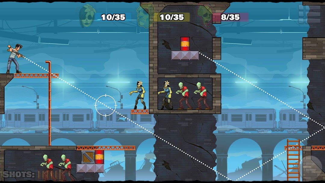 Stupid Zombies 3 mod apk screenshot 1