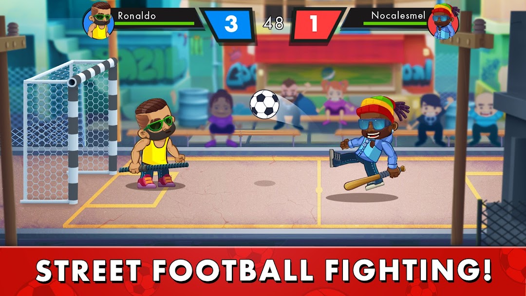 Street Soccer：Ultimate Fight mod apk screenshot 1