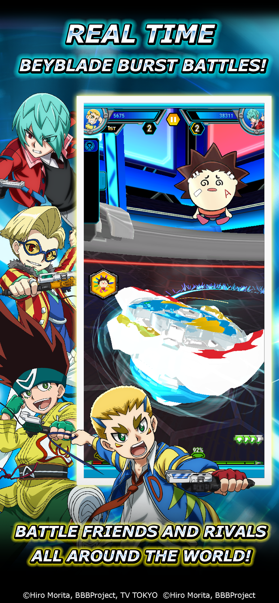 Beyblade Burst Rivals mod apk screenshot 2