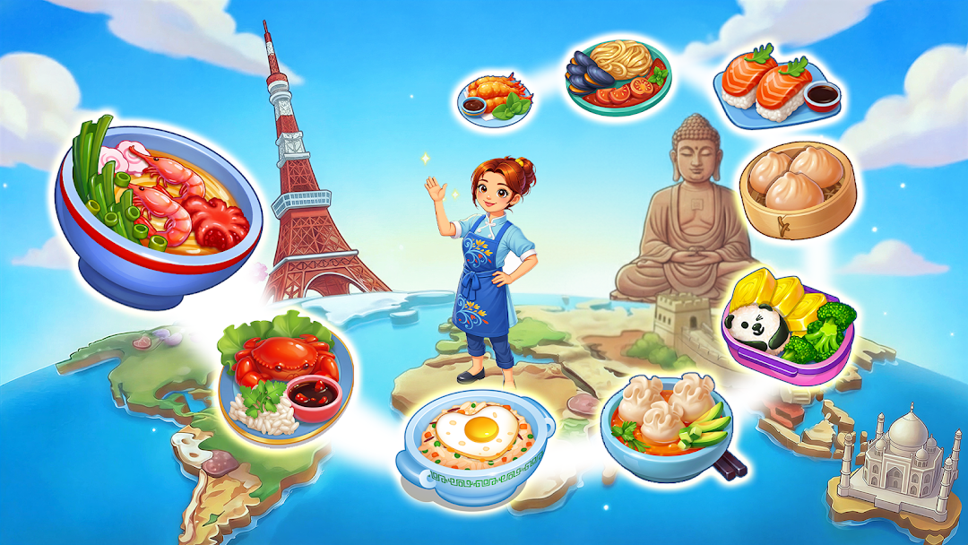 Asian Cooking Games: Star Chef mod apk screenshot 1