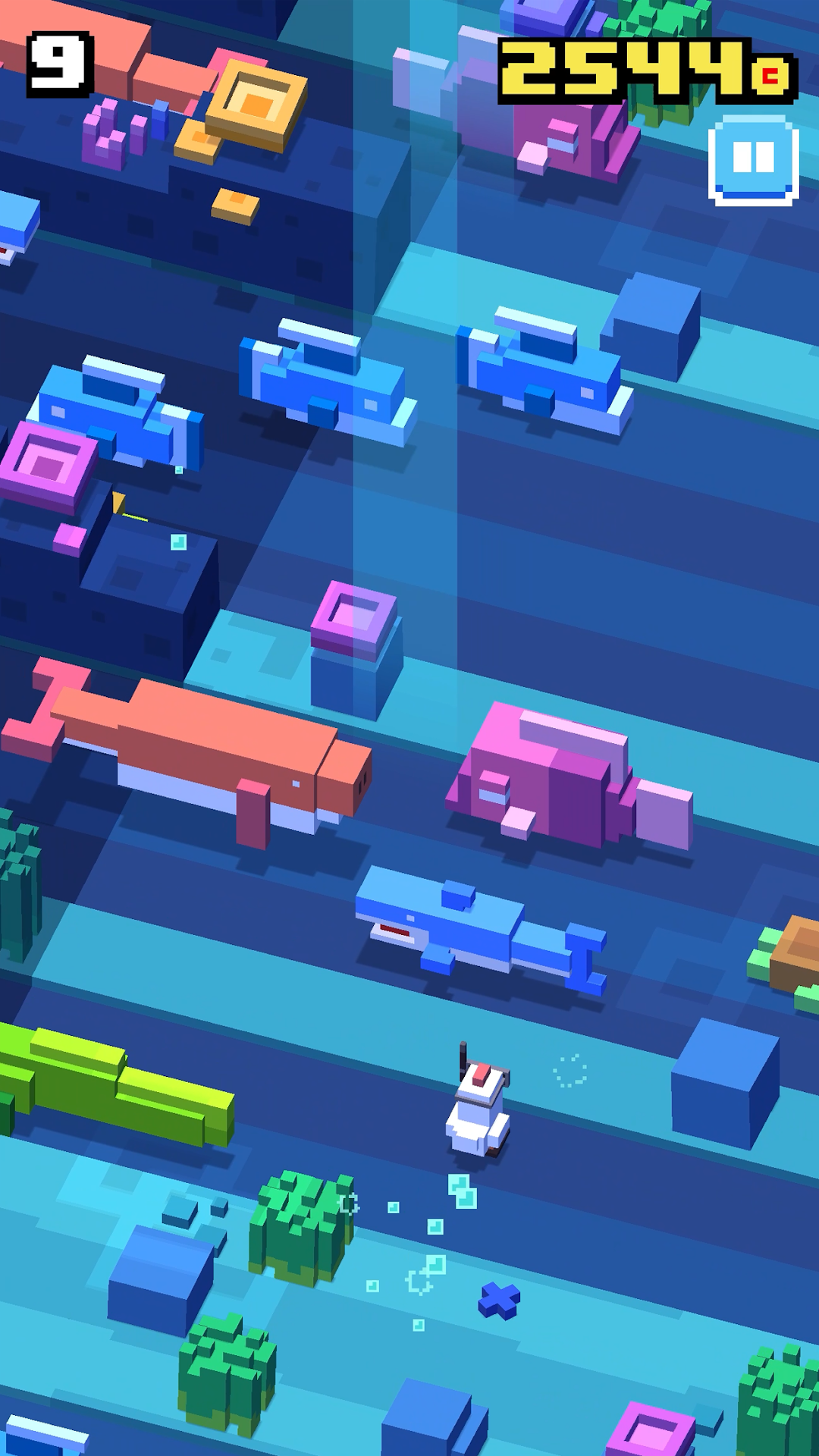 Crossy Road mod apk screenshot 2