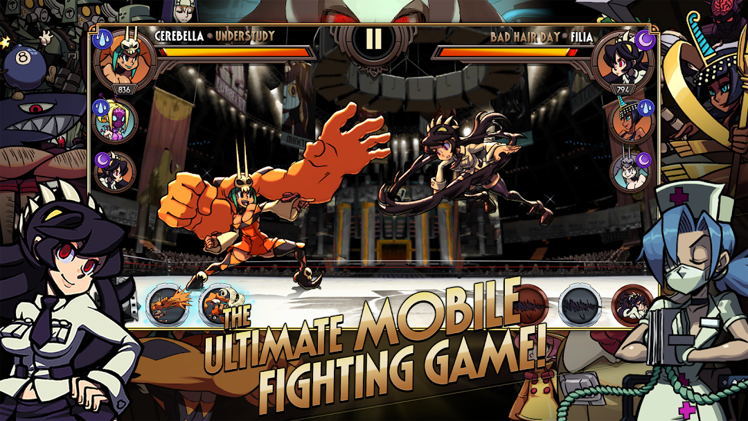Skullgirls: Fighting RPG mod apk screenshot 1