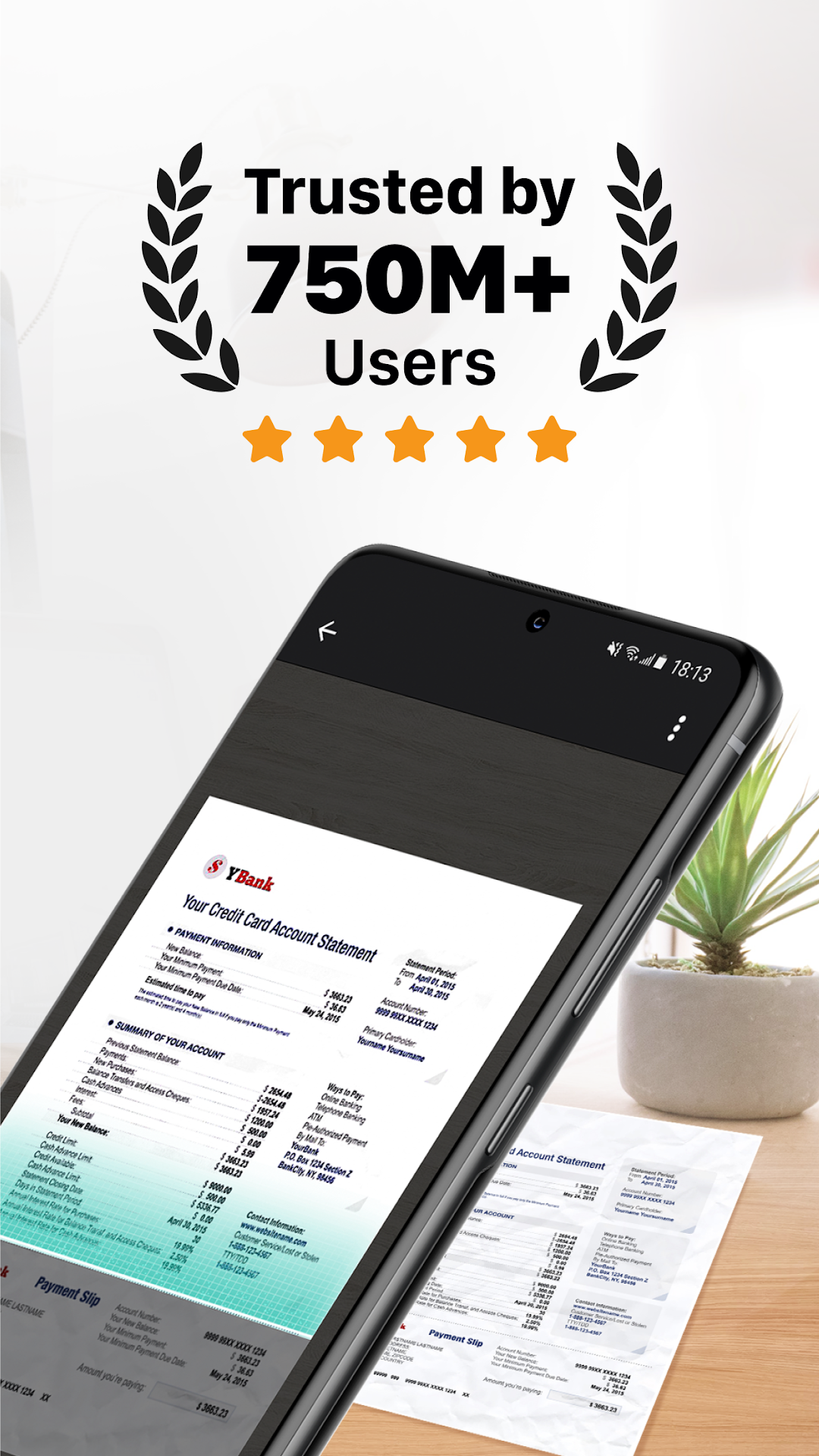 CamScanner- scanner, PDF maker mod apk screenshot 1