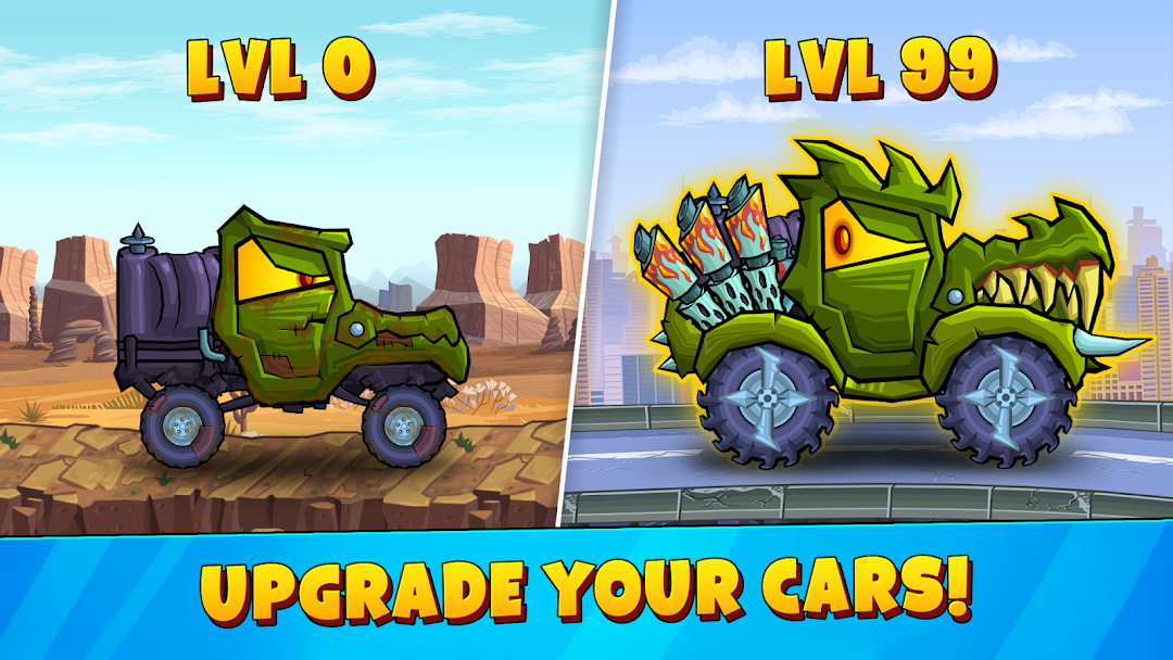 Car Eats Car 3 Survival Racing mod apk screenshot 4