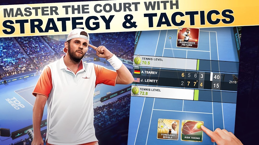 TOP SEED Tennis Manager 2026 mod apk screenshot 3