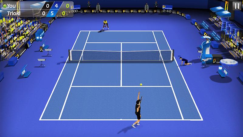 3D Tennis mod apk screenshot 1