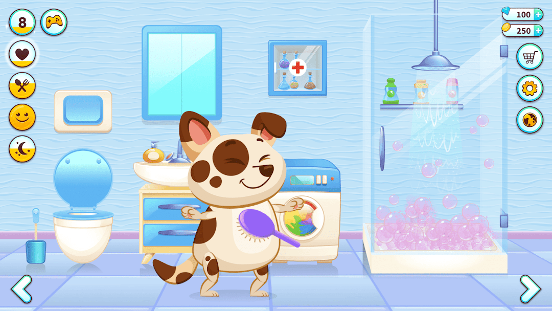 Duddu - My Virtual Pet Dog mod apk screenshot 1