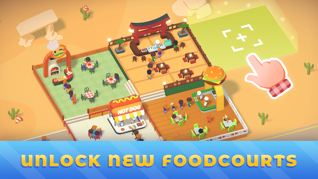 Idle Food Park Tycoon mod apk screenshot 3